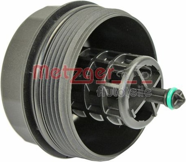 Deckel ÖLfiltergehäUse Metzger Autoteile 2370015 FüR BMW E90 X3 E60 E87 E91 E83-image