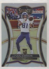 2019 Panini Select Premier Level Silver Prizm Bisi Johnson #181 fm0