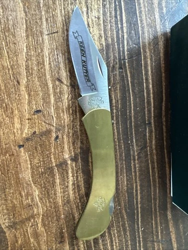 Vintage 92 KEEN KUTTER (KK152B) BRASS POCKET KNIFE  image 2