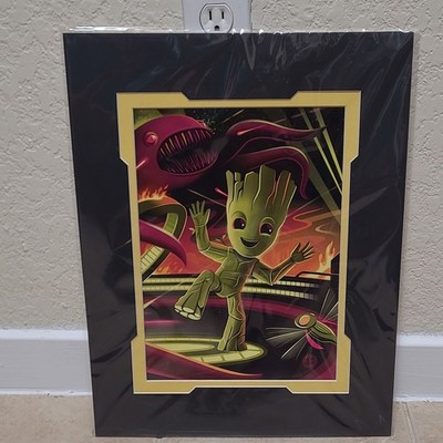 Disney Theme Parks Groot Art Print by Jeff Granito The Art of Disney Parks