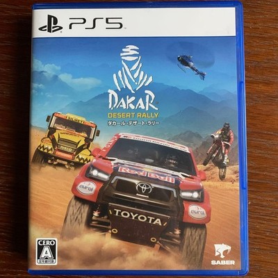 Dakar Desert Rally PS5 JP ver Used Tested Japanese ver with Case Racing Game