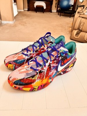 Nike Air Zoom GT Cut 3 x Jewell Loyd Paint Basketball Shoes Men Size 17