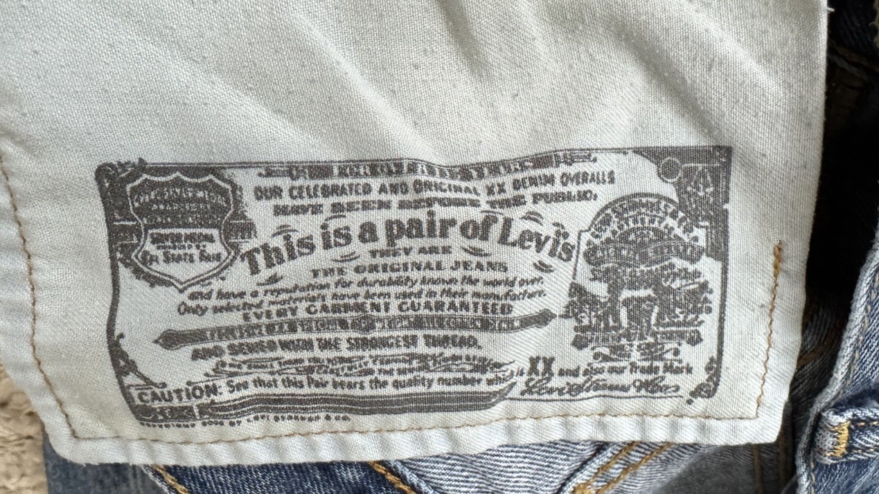 Lot Of 2 Levis 501 Button Fly Straight Leg Denim Blue Jeans Men Size 36X30 Vtg thumbnail 8