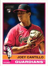 2025 Topps Heritage #104 Joey Cantillo