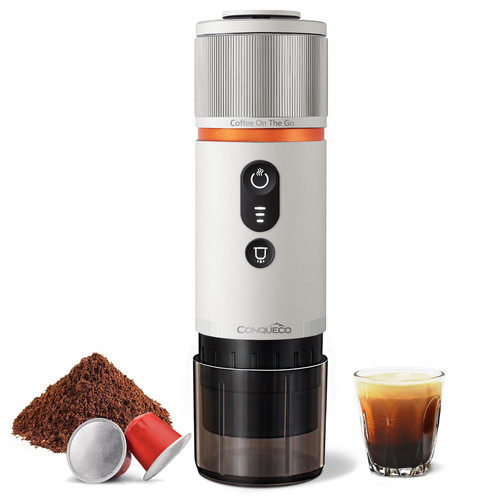 Portable Espresso Coffee Machine: 12V Electric Small Travel Expresso Maker - ...