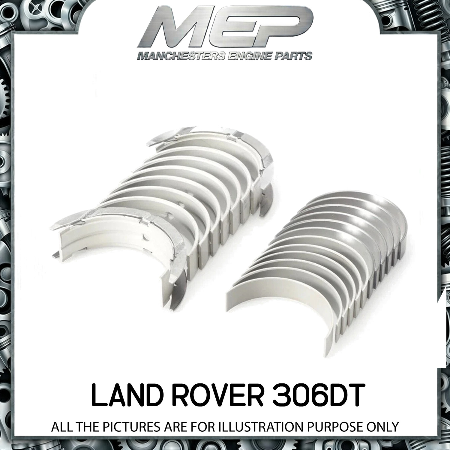 LAND ROVER 3.0D RANGE ROVER SPORT FORGED CRANKSHAFT WITH ENGINE REBUILDKIT GEN-2 thumbnail 3