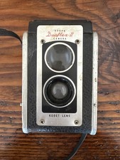 Vintage KODAK Duaflex II 2 Camera KODET Lens RETRO-Untested-with Strap