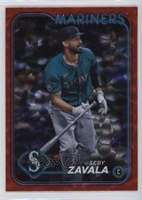 2024 Topps Update Red Crackle Foilboard 116/199 Seby Zavala #US180 1k0w