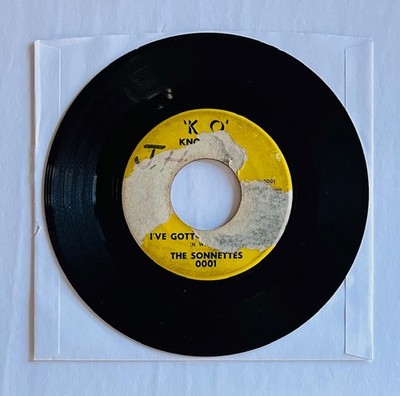 Sonnettes - I've Gotten Over You (KO, 1962, US 7'' Single) HAS ONE SKIP/LOOP!!