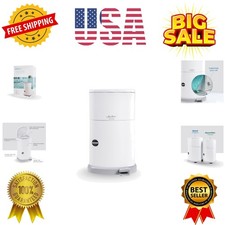 Akord Slim Adult Diaper Disposal System 7 Gallon Odor Locking Double-Sealed A...