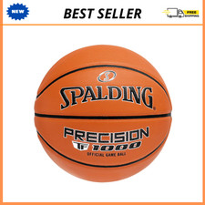 Spalding Precision TF-1000 Basketball, Indoor Composite Leather, Official Size 7