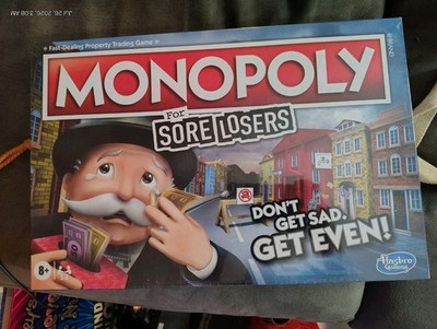 NIB Monopoly For Sore Losers | Fast Dealing Property Trading Game | SEALED