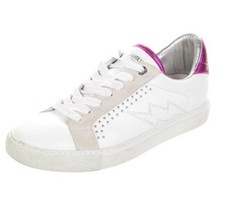 Zadig Voltaire ZV1747 Metallic Trim Studded Sneakers 39