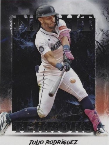 2025 Topps Update Julio Rodriguez Keegan Hall Art CardSSP #KHAC-15 