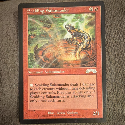 Wizards of the Coast Scalding Salamander Exodus #100/143 Common