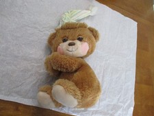 Fisher Price 1985 Teddy Beddy Bear 10" Vintage Plush Stuffed Animal 1401