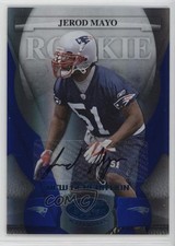 2008 Leaf Certified Materials Mirror Blue Signatures 63/100 Jerod Mayo Auto 1o1v