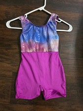 Cat  Jack Pink and Blue Leotard Size 8