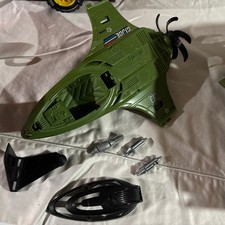 VTG 1989 GI Joe Vehicle Mudfighter Plane Hasbro Incomplete