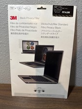 3M Widescreen Privacy Computer Filter - Black
