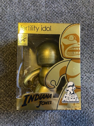 Indiana Jones Mighty Muggs Gold Fertility Idol Hasbro Chunky Vinyl Figure SDC - 第 1/7 張圖片
