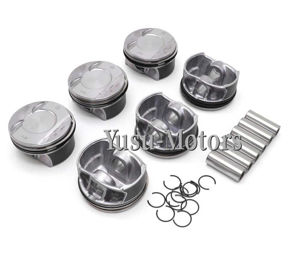 Juego de anillos de pistón OEM de gran tamaño +0,5 para Porsche Audi VW S4 B9 S5 EA839 3,0 TFSI Foto 3 de 4