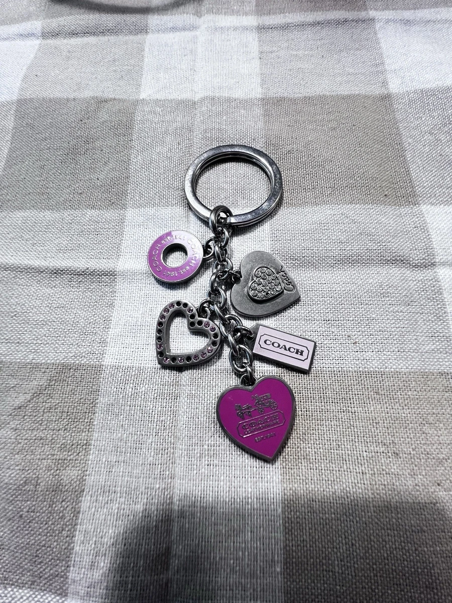 Coach Heart Key Chains, Rings & Finders for Women for sale - eBay