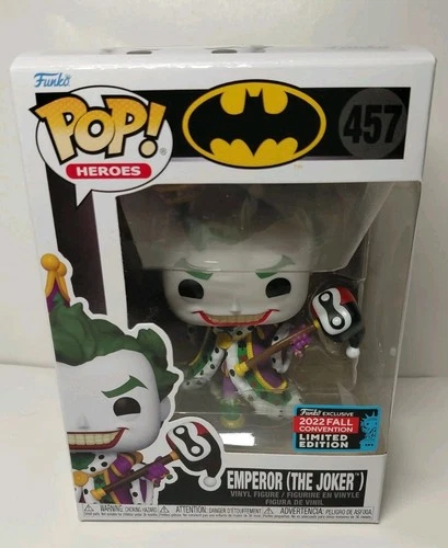 Funko Pop! Heroes: Emperor (The Joker) #457 Fall Convention Exc Vinyl Batman