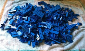 Legos 9lbs Assorted Parts and pieces sort by color / Lego Creator 4107