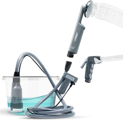 #ad Colapz 12V Camping Shower High Pressure Portable Shower Douche USB Rechar... $43.14