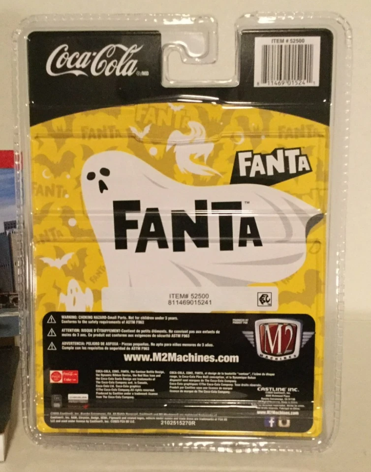 Dodge A100 1964 furgoneta panel M2 Machines Coca-Cola 2025 Fanta Foto 3 de 3