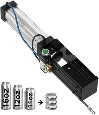 Pneumatic Can Crusher, Heavy-Duty Smasher for 8-16 Oz Cans & Bottles,