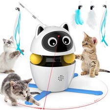 Automatic Cat Toy Interactive Pet Toys for Indoor Cats, USB Cat Interactive Toys