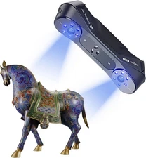 Creality CR-Scan Raptor Pro 3D Scanner for 3D Printing 30-60fps 22+7 Blue Laser