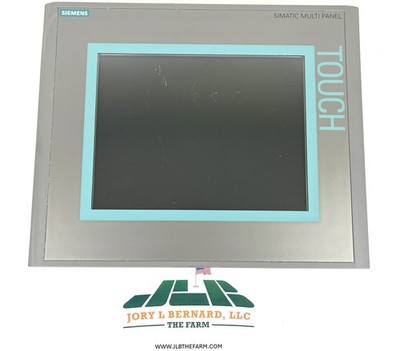 SIEMENS, MP277 10'' TOUCH, SIMATIC MULTI PANEL, 6AV6 643-0CD01-1AX1, WORKING USED