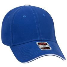 OTTO CAP 23-255 Unisex 6 Panel Low Profile Baseball Hat