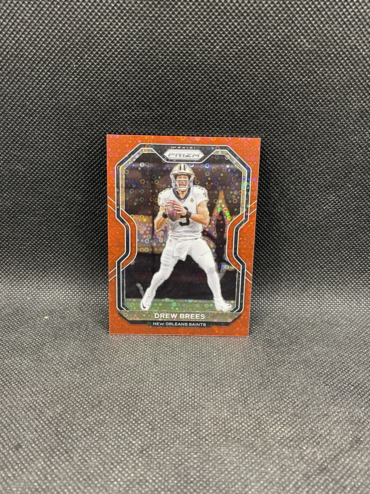 2020 Panini Prizm - Drew Brees #243 Red No Huddle Prizm /50