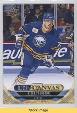 2024 Upper Deck Extended Series UD Canvas Legends Pierre Turgeon HOF READ 1so1