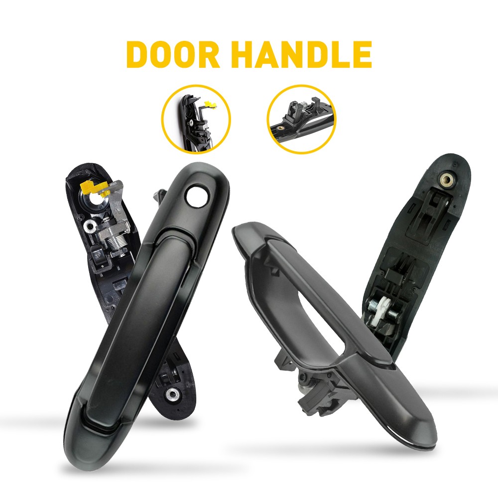 Front Rear Left Right Outside Door Handle X4 For 1998-02 2003 Toyota Sienna Van thumbnail 2