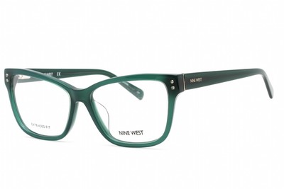 New NINE WEST NW 5197X 340 Emerald Green Eyeglasses 55/15/140 New NINE WEST NW 5197X 340 Emerald Green Eyeglasses 55/15  main image 2