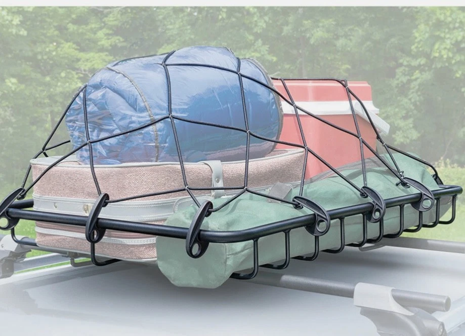 Cesta de carga de acero con techo Reese portaequipajes (NUEVO) CAJA ROTA Foto 2 de 4