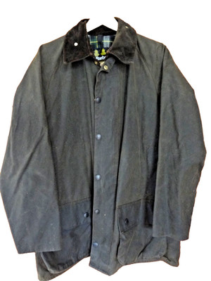 1990's Barbour Moorland Wax Jacket.  Model A50.  Size 44.  Excellent Condition