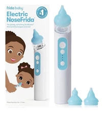 	Frida Baby Electric NoseFrida Nasal Aspirator 3 Suction Levels USB for Baby ...