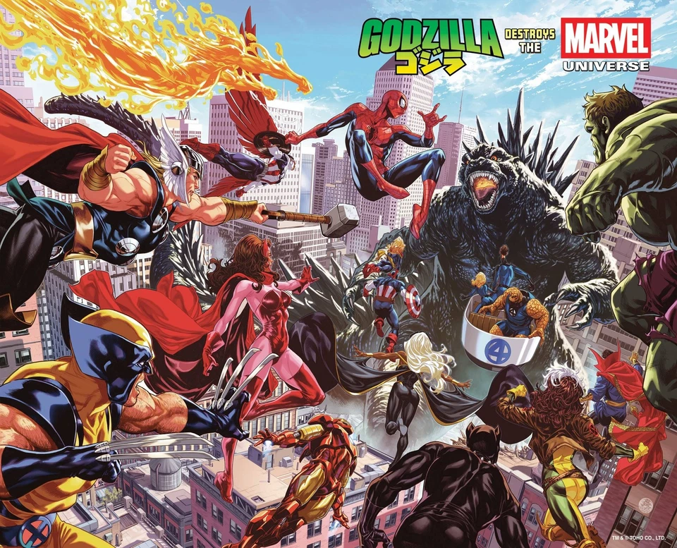 GODZILLA DISTRUGGE L'UNIVERSO MARVEL #1 MARVEL COMICS