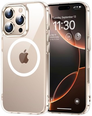 iPhone 16 Pro Max 6.9'' Clear Slim Case Magnetic Shockproof Design