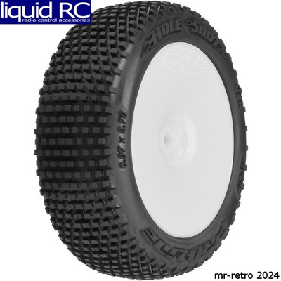 #ad Pro Line 1031713 Hole Shot 3.0 Buggy Tires MTD Velocity White Wheels for Arrma $32.99