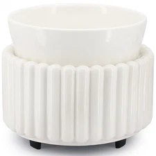 Ceramic Wax Melt Warmer 3-in-1 Candle Wax Warmer for Scented Wax Melter Elect...