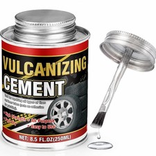 Chemical Vulcanizing Cement 8.5 Fl.oz Fast-drying Rubber Oz Clear