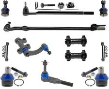 Drag Link Outer Tie Rod Ends For Ford F-250 Super Duty Rear Wheel Drive 2017-22