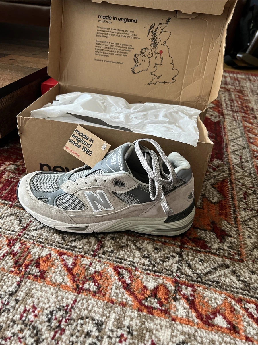 NEW BALANCE M991GL MADE IN ENGLAND GREY SILVER UK 7 100